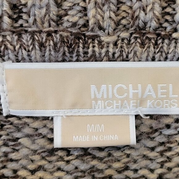 Michael Kors Medium Shawl Collar Short Sleeve Cardigan - Picture 3 of 10